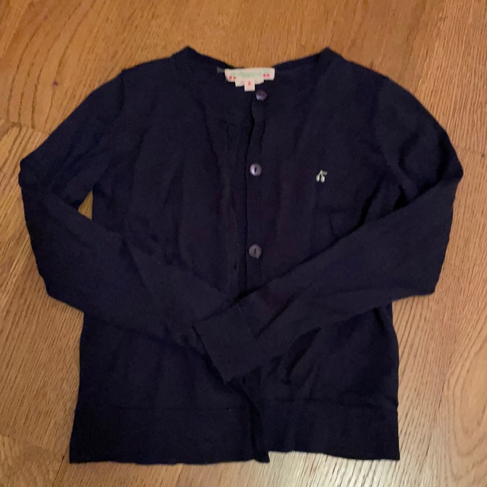 Navy Bonpoint cardigan like new